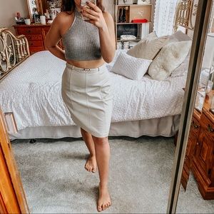 Lee Khaki Skirt